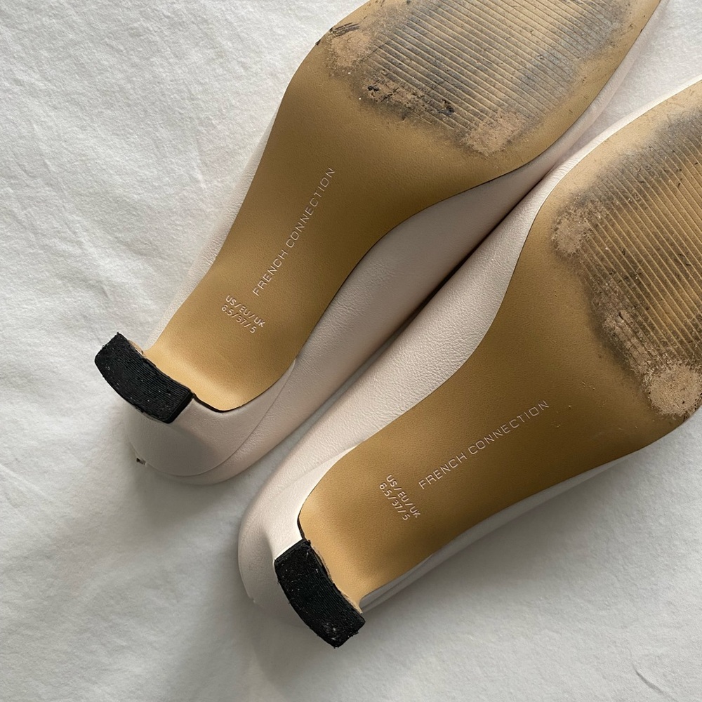 FRENCH CONNECTION white / cream shoes - Picture 7 of 10